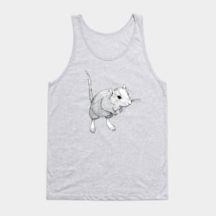 Gerbil On Tank Top